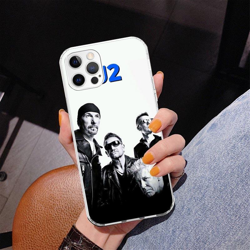 Band U-U2 Rock Phone Case For iPhone 17 Air 16 Pro Max 16E 15 + 14 Plus 11 12 13 Mini 7 8 SE Gift Print Cover Fundas