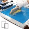 Screen Printing Kit Silk Screen Printing Frames 8x10/10x14in 110 Mesh 2pcs