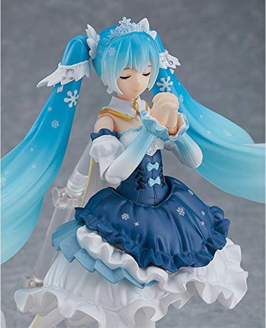 Figma Снежная Мику Снежная принцесса на Wonder Festival 2019 GOOD SMILE ONLINE Sapporo Snow ver. (Эксклюзив [Зима], МАГАЗИН, Фестиваль и т.д.)