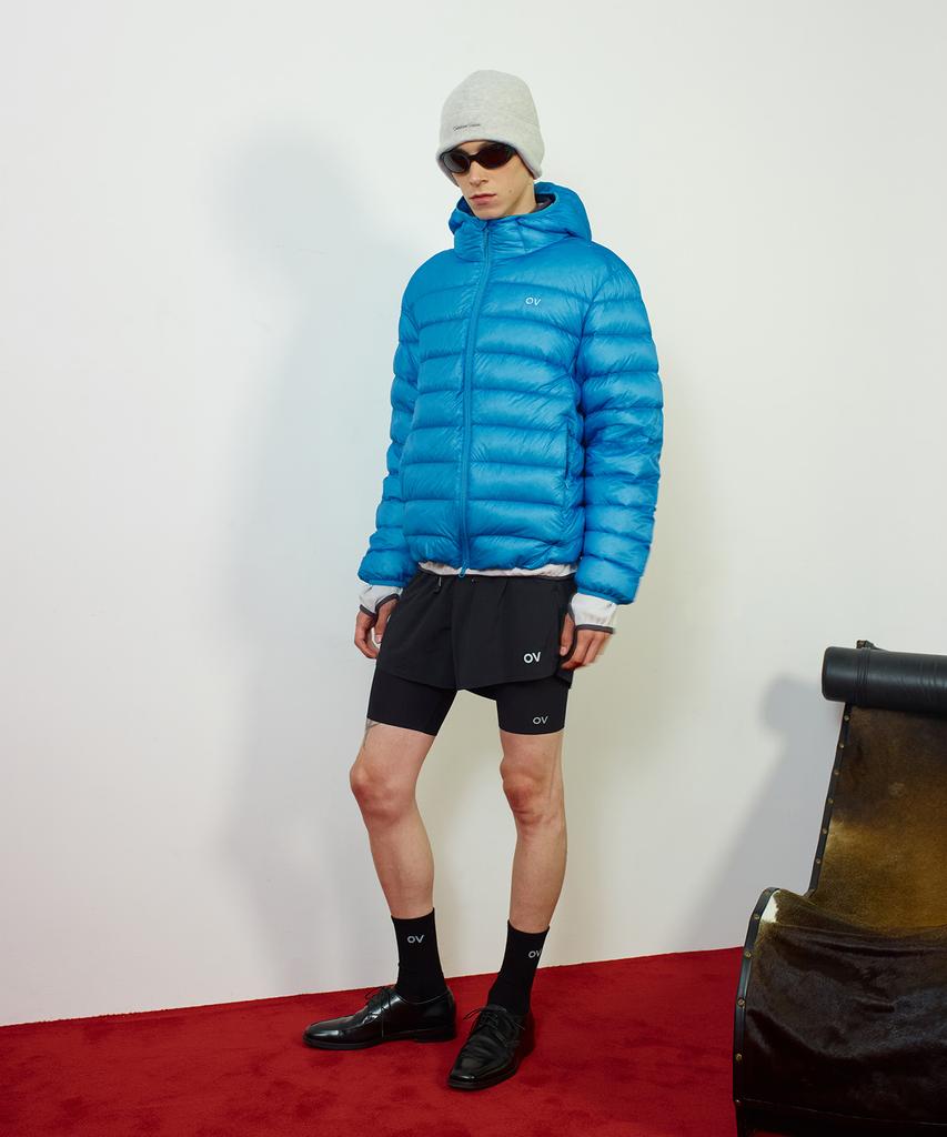OUTDOOR VOICES Technol-Ov Ultra Lightweight Down Jacket (Blue)