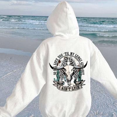 Осенне-зимний женский модный свитер с рукавами на плечах и принтом, с капюшоном на спине и воротником-мешком из флиса