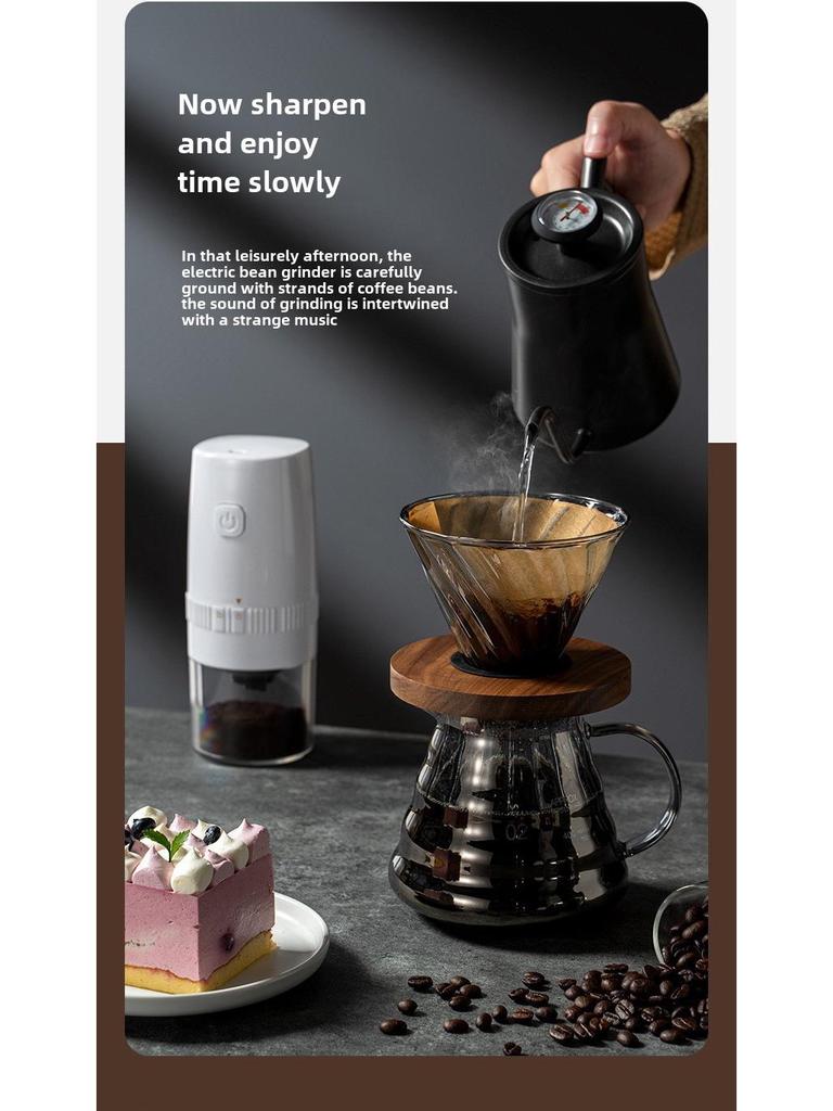 Компактная автоматическая электрическая кофемолка и кофемолка для домашнего использования