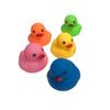 Colorful Small Yellow Duck Squeeze Toy For Swimming Play In Duckling Theme Pool