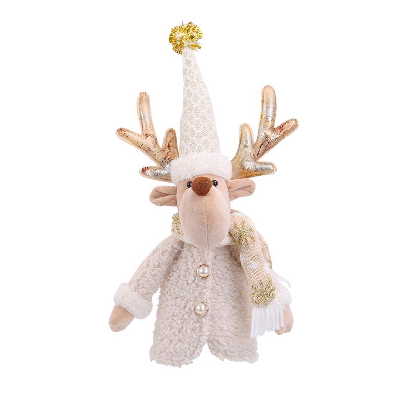 Рождественские колпачки для винных бутылок для праздничного украшения, мешок для рождественского подарка с Санта-Клаусом, снеговиком и лосем, рождественские колпачки для винных бутылок