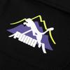 Puma Мужской жилет без рукавов на молнии с логотипом бренда Front, черный 537422-01