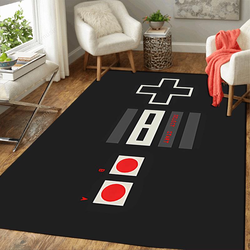 Game Controller Rug Floor Mat for Living Room or Bedroom Soft and Comfortable Carpet a Gift for Birthday and Holiday.NFF0928616