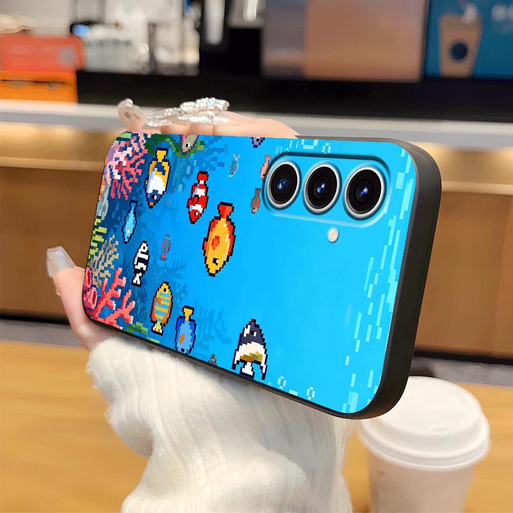 Phone Cover Case for Samsung Galaxy A57 A15 A37 A55 A05 A53 A17 A73 A51 A06 A25 A16 A52 A36 A23 A12 A50 A41 A70 A13 Cartoon Cute
