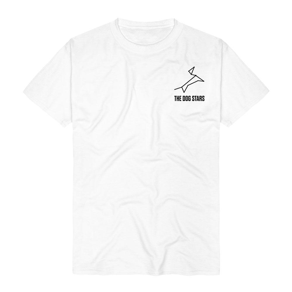 THE DOG STARS T-shirt Unisex Constellation Graphic Print TShirt Men Women Crew Neck Short Sleeve Tee Star Pattern Streetwear Top