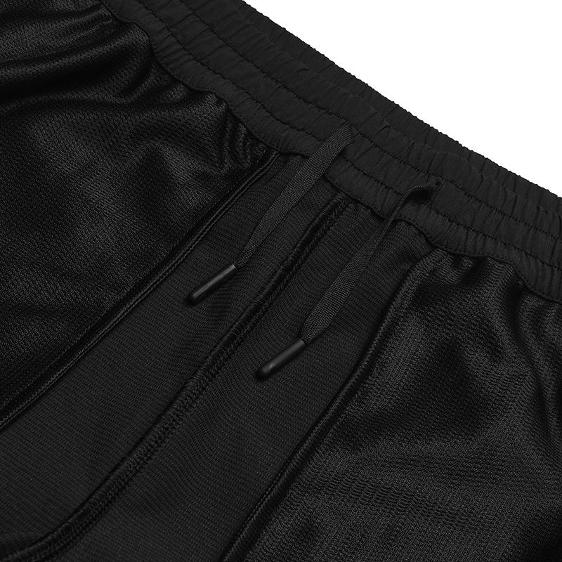 Fila Серия Фитнес Простые Спортивные Тренировки Базовые Однотонные Прямые Удобные Универсальные Плетеные Повседневные Брюки Мужские Брюки Глубокий Черный A11M621803FBK