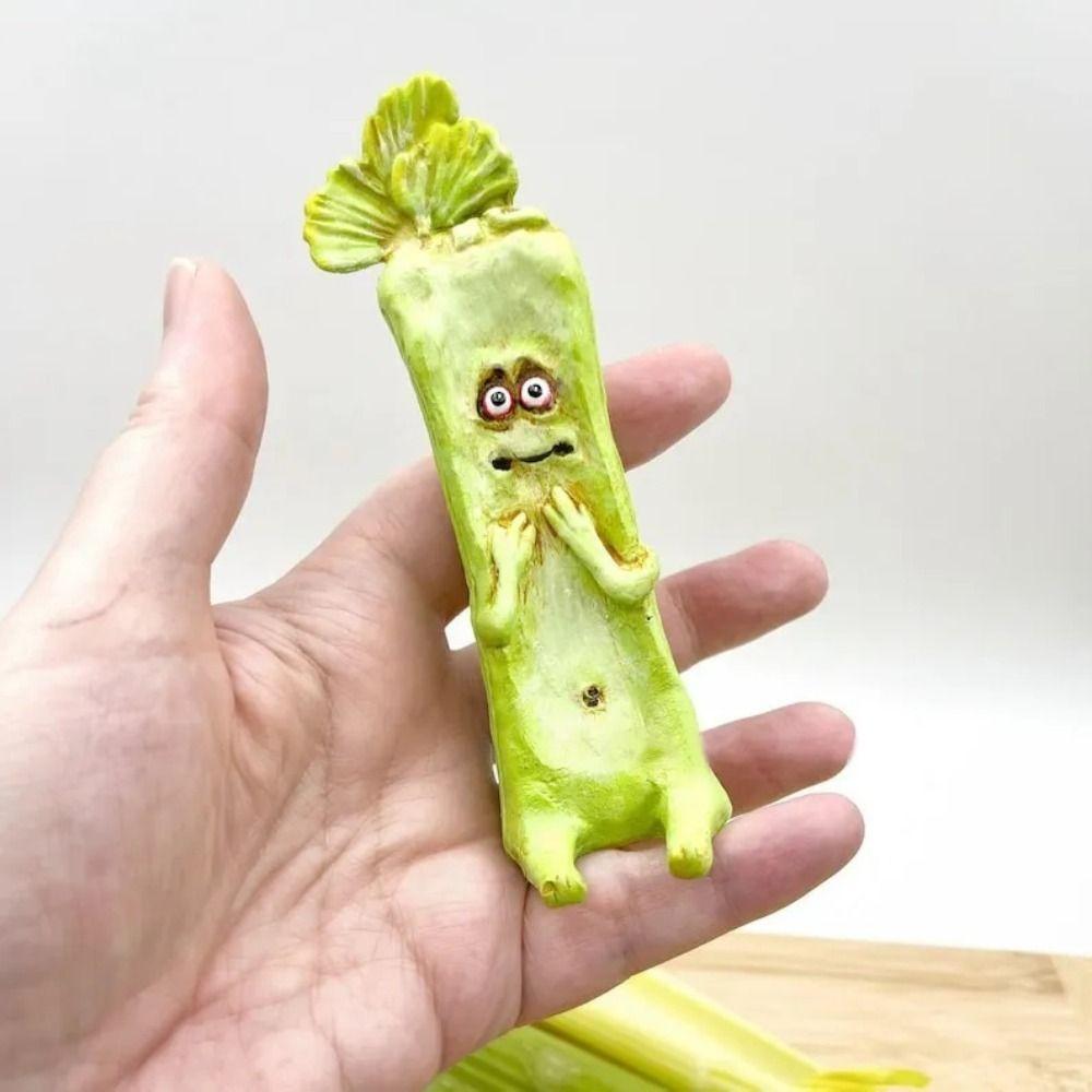 Artificial Vegetables Statues Realistic Veggies Home Decorative Quirky Food Model Indoor