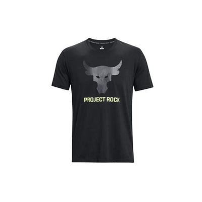 Футболка Project Rock American Retro с логотипом и надписью «Legop Print», повседневная, спортивная, с круглым вырезом и коротким рукавом, мужская, черная 1380520-001
