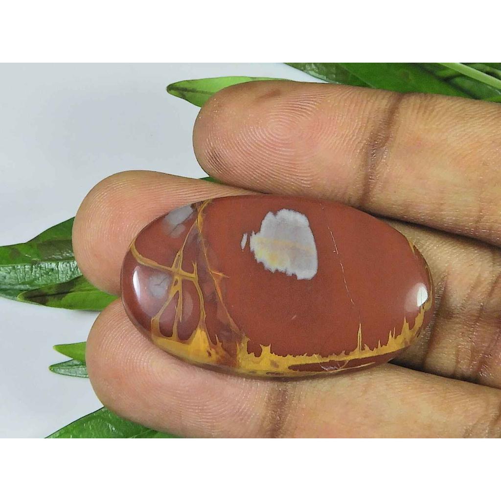22X39X05MM натуральный овальный кабошон из яшмы Норина россыпью драгоценный камень 46 карат SK-3821
