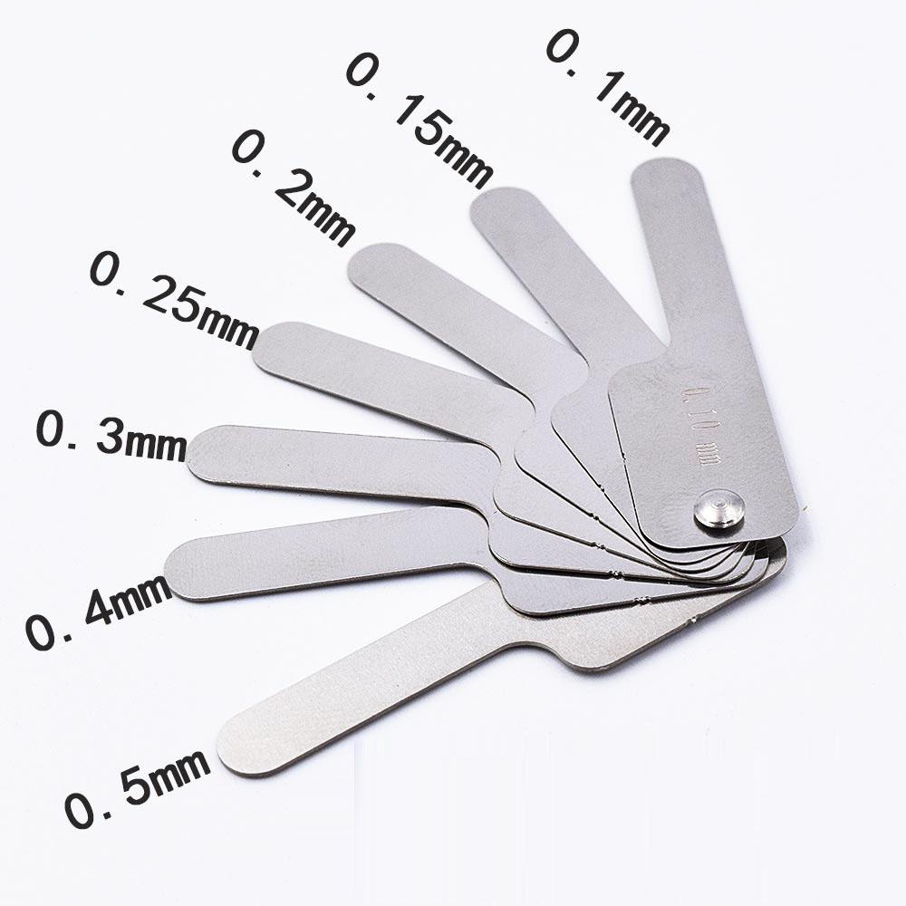 Линейка для измерения межзубных промежутков Стоматологический калибр для межпроксимальной редукции Измерение межзубного промежутка Калибр для межзубных промежутков