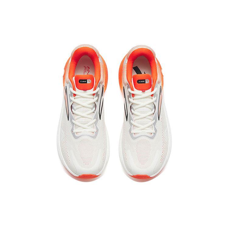 Anta C100 Advanced Training Non-Slip Durable Low-Top Running Shoes Men Running Shoes White Orange 112245586-2