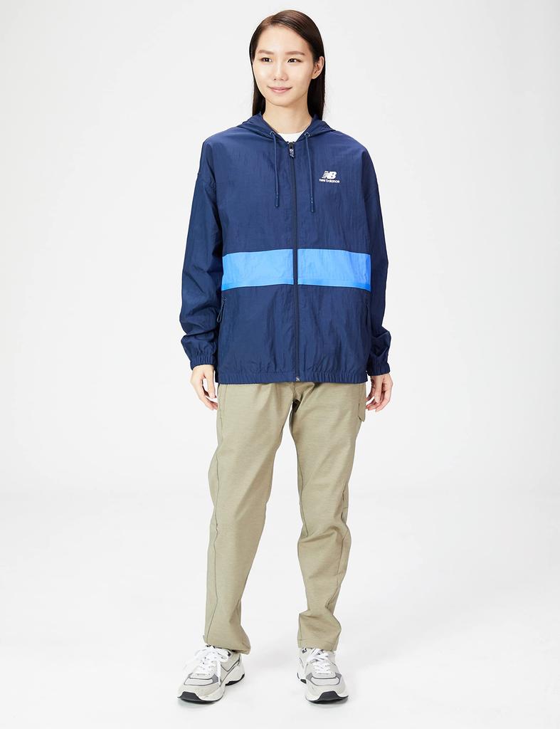 New Balance Women's NB Athletics Amplified Woven Jacket (WJ21500) NGO (Natural Indigo) Size M