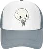 Mesh Dad Hat Adjustable Washed Cartoon Kawaii Cute Skeleton Baseball Dad Cap Funny Distressed Ball Trucker Cap