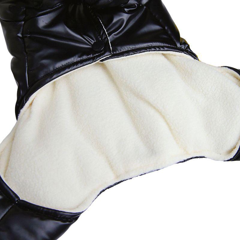 Зимняя флисовая куртка для маленьких собак, костюм для кошки, водонепроницаемая одежда для домашних животных, комбинезон для собак и кошек, модное пальто для щенков с капюшоном, чихуахуа, мопс