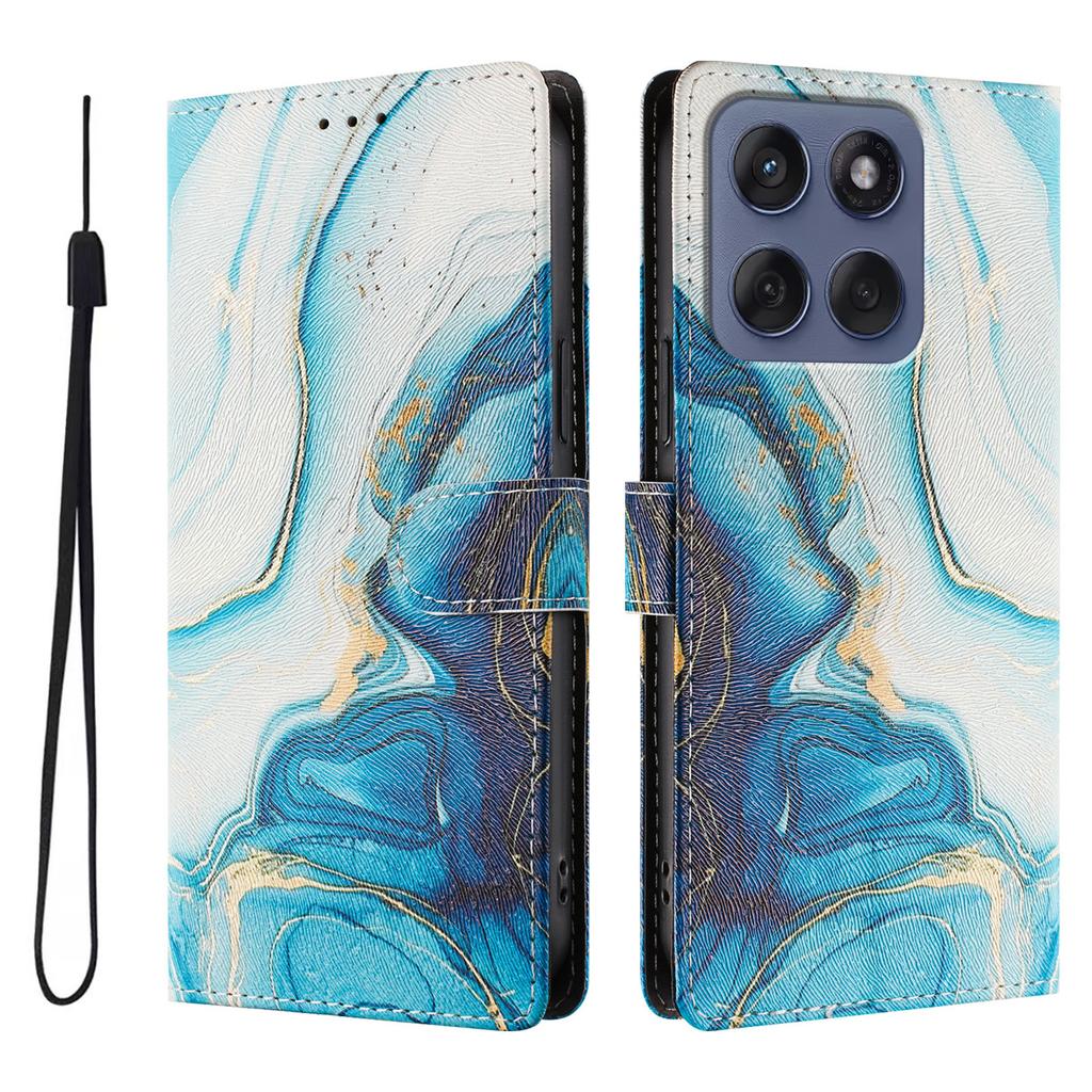 Cartoon Magnetic Leather Wallet Case for Moto Edge 5G UW 2026 30 40 50 60 70 Neo X30 Pro 2026 G Play 2026 Ultra Fusion Cover