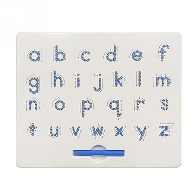 Children's Alphanumeric Magnetic Board Eco-Friendly Steel Ball Writing Drawing Circular Educational Toy