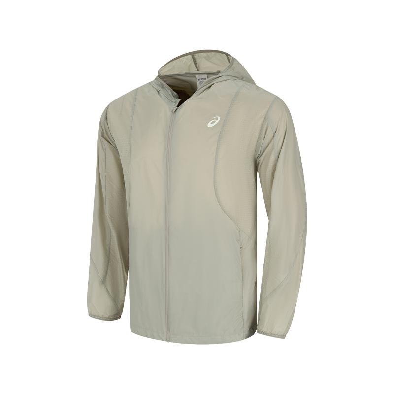 Asics Techplus Series Comfortable Breathable Hooded Sports Jacket Men Jackets Gray 2011D332-300