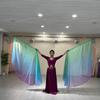 Scalable Rods Belly Dance Accessories Props with Telescopic Sticks Colorful Scarves Flag