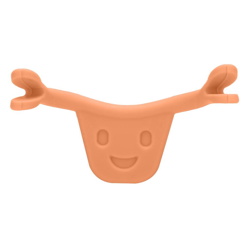 Face Trainer Facial Smile Maker Trainer Формирующий тренажер для губ для татуажа губ (оранжевый)