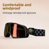 Motorcycle Glasses Riding Goggles Harley Vintage Windproof Sand Goggles 3/4 Helmet
