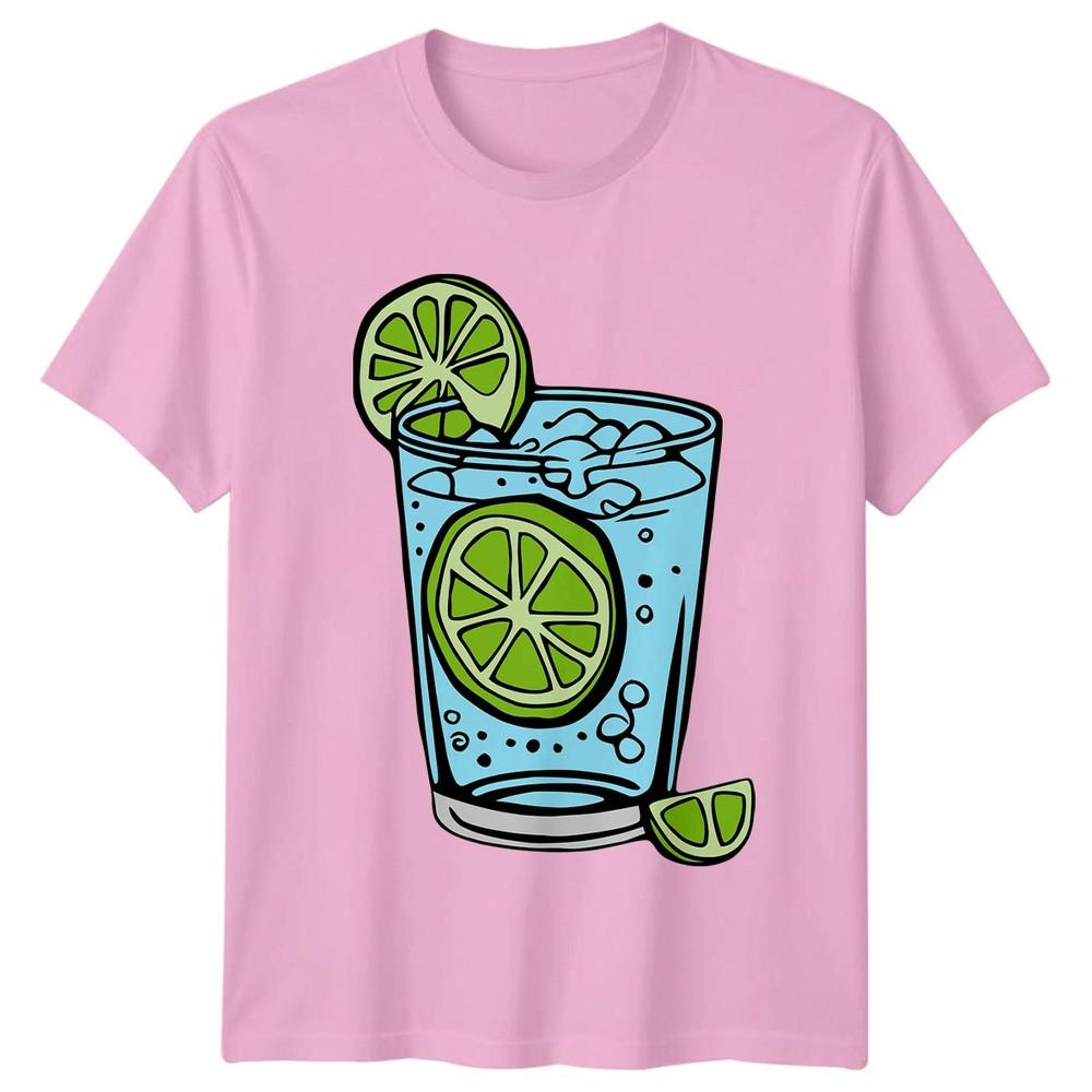 Lime Drink Refreshing Unisexs TShirt Unisexs Tee Graphic Unisex Top