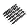 6Pcs/lot Ultra Fine Line Fineliner Black Ink Art Marker New Pin Drawing Pen  Drawing Sketch Manga
