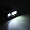Прочный USB зажим-фонарик на кепку, двойной источник света, белый светодиод, фонарь для шляпы, перезаряжаемый, для кемпинга на открытом воздухе