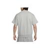 Nike Swoosh Solid Color Crew Neck Casual Pullover Loose Fit Short Sleeve T-Shirt Men Tops Gray DX0881-063