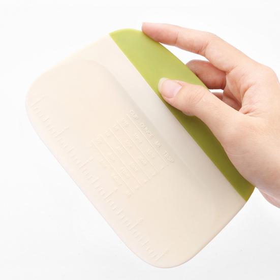 1/2Pcs Bowl Scraper Dough Bread Scraper Dough Cutter Kitchen Food Scraper for Baking Cooking Pastry Cake Versatile Tool