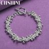 CHSHINE 925 Sterling Silver Grapes Beads Chain Bracelet Fashion Charm Wedding Party High Quality For Women Jewelry