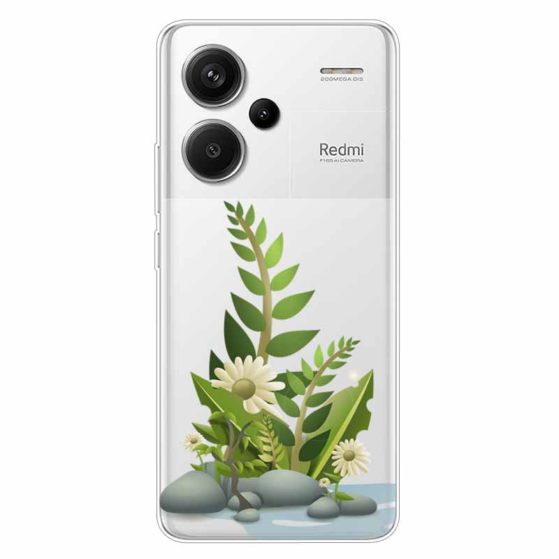 Чехол для Redmi Note 13 Pro Plus 5G, прозрачный мягкий силиконовый чехол-бампер для Xiaomi Redmi Note 13 Pro+ 5G, Funda