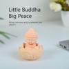 Украшение для приборной панели автомобиля – Статуэтка Будды-младенца лотоса | Миниатюрная статуэтка для дома, гостиной и офисного стола | Идол Будды в подарок