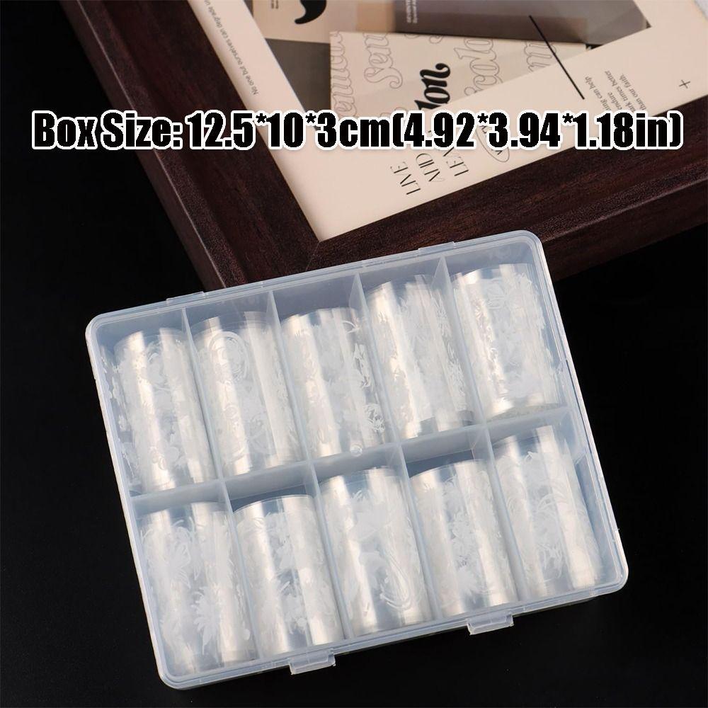 Cute Flower Nail Foils Floral Butterfly Nail Design Stickers New Transfer Stickers Spring Summer