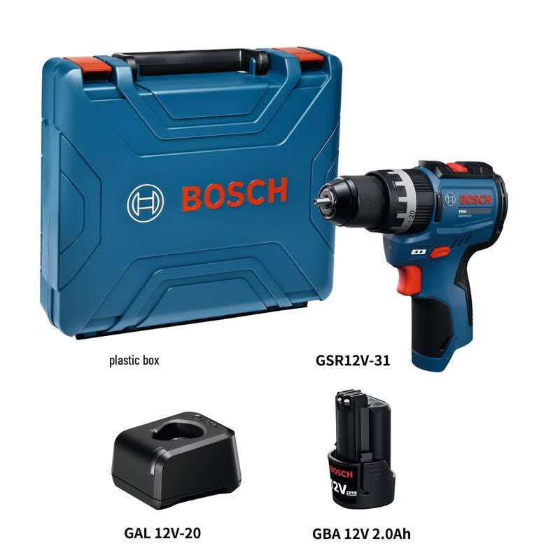 Bosch 12V Brushless Cordless Drill/Screwdriver GSR12V-31 CN plug (adapter included)