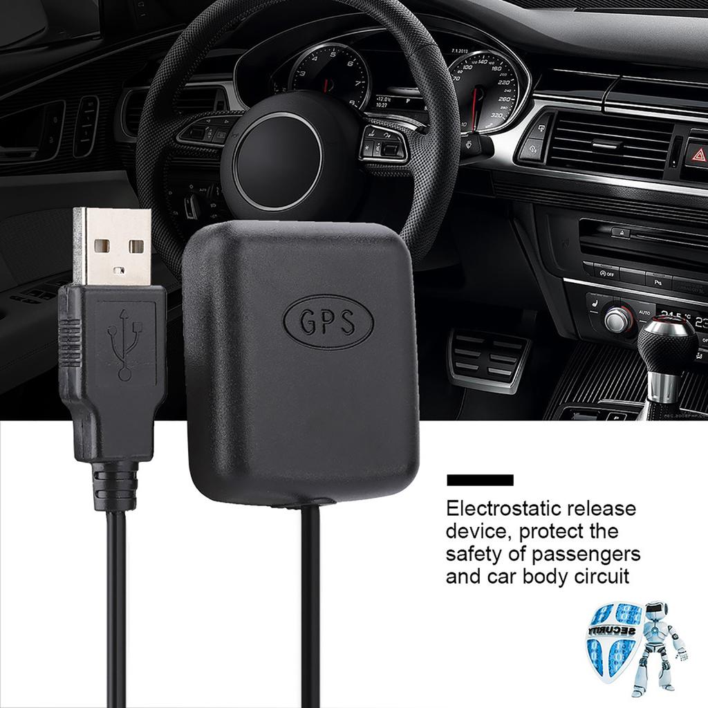 Высококачественный многофункциональный автомобильный GPS и ГЛОНАСС-антенна 2 в 1 с USB-интерфейсом