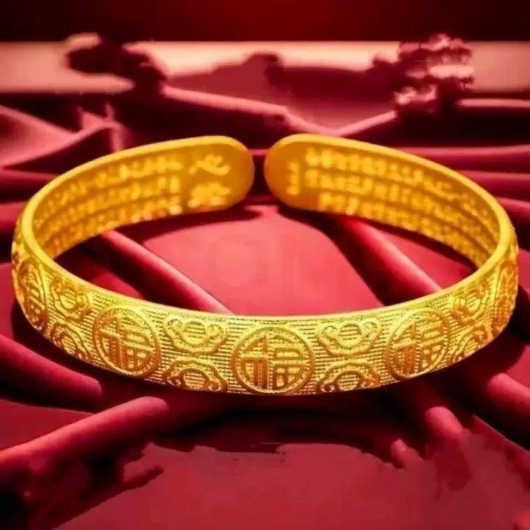 New Chinese style Baifu opening silver bracelet design retro literary and fashionable personalized ethnic style mother gift