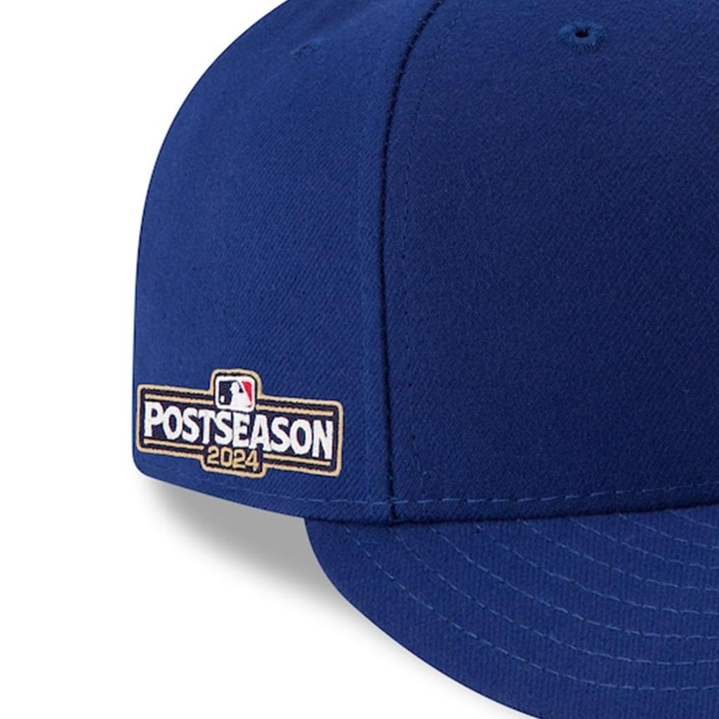 [New Era] 2024 Postseason Model Cap LP 59FIFTY Los Angeles Dodgers MLB POSTSEASON AUTHENTIC COLLECTION LOW CROWN FITTED CAP LA LOS ANGELES DODGERS