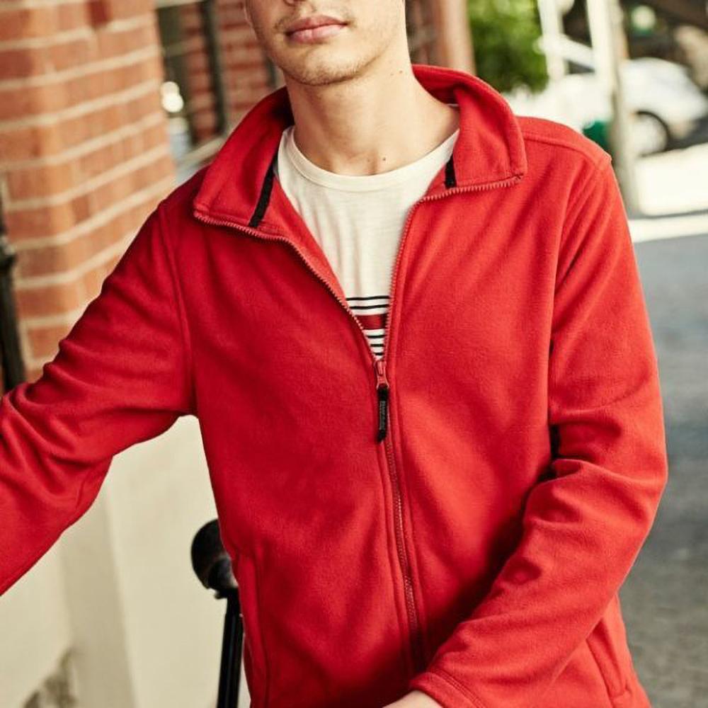 Regatta Mens Plain Micro Fleece Full Zip Jacket (Layer Lite)