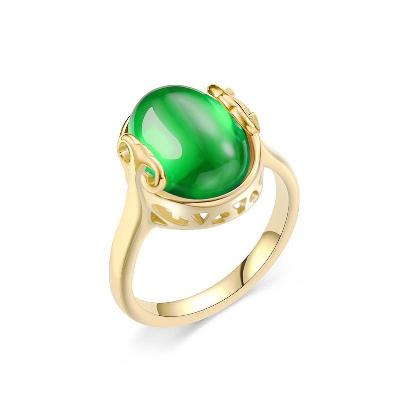 1 шт. Женское кольцо в винтажном стиле из титана и стали, парное кольцо