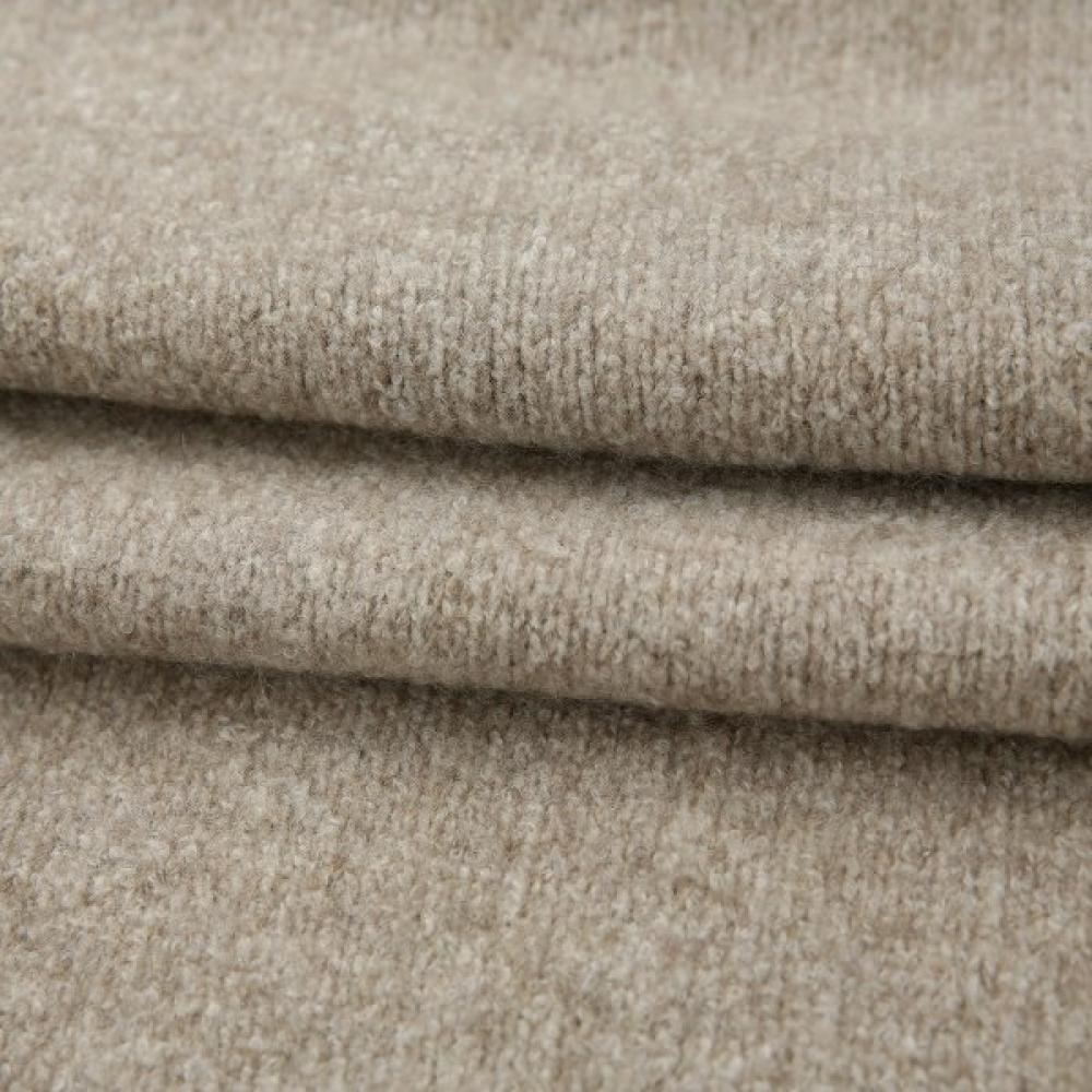Furina Cashmere Yak Fluffy Knit Long Coat