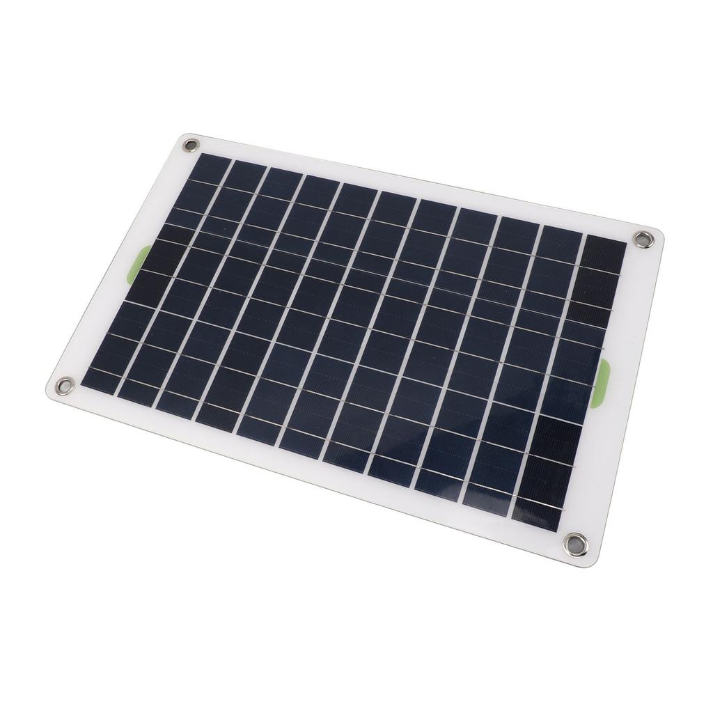 Солнечная панель 20 Вт Высокоэффективная Тонкая Легкая Портативная Зарядное устройство для солнечной панели с