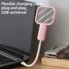 Летняя USB-мухобойка-ловушка с УФ-светом, портативная лампа-убийца комаров для пикника на открытом воздухе, кемпинга El