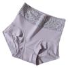 High Waisted Printed Underwear Comfortable Oversized Underwear Cotton Women's Underwear Lace Edge Briefs