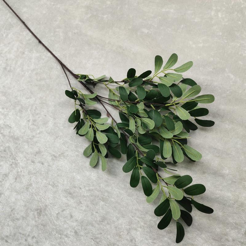 Leaf Peanut Artificial Silk Floral Bouquet Long Stem Wedding Decor Display Home