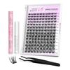 LuxeBold Lashes 3D Positioning Technology Lightweight Feel Newbie's Five Second Series 140 Clusters 8-16mm