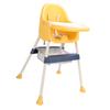 Baby High Chair Portable Convertible Adjustable Height Versatile Non Skid for Toddler Dinning