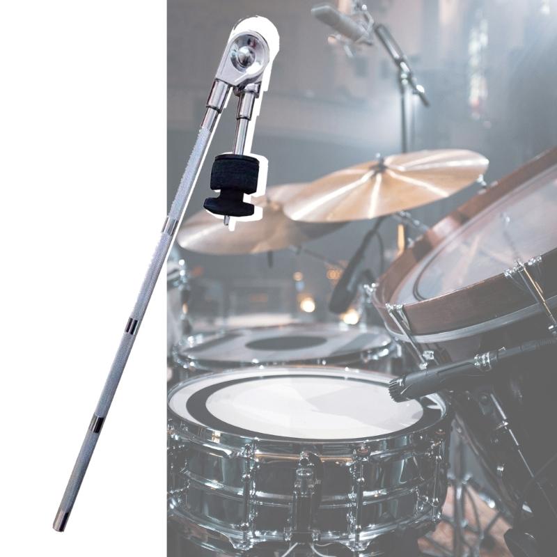 Металлический зажим-трещотка для тарелки, удлинитель, замена, регулируемый держатель для тарелки, длинный зажим-журавль для тарелки для барабанной установки